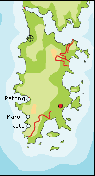 サイクリング1日ツアーのルートです